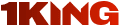 1KING logo