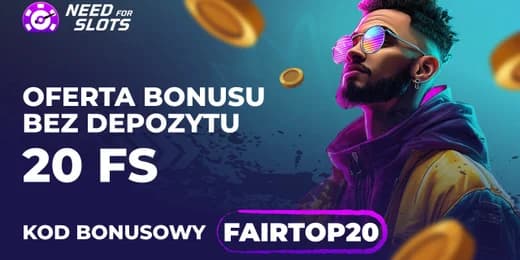 NEED FOR SLOTS – 6000 Zł + 250 DS