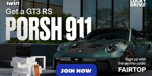 1WIN – 500% tiền thưởng khi nạp tiền + 75 vòng quay miễn phí