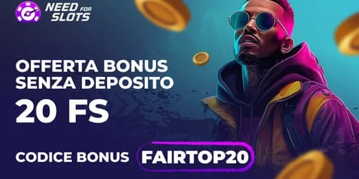 NEED FOR SLOTS – 1500€ + 250 FS