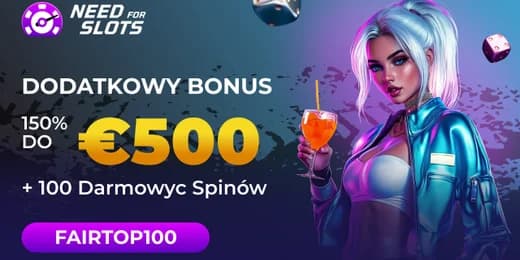 NEED FOR SLOTS – 6000 Zł + 250 DS