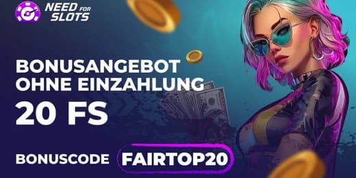 NEED FOR SLOTS – 1500€ + 250 FS