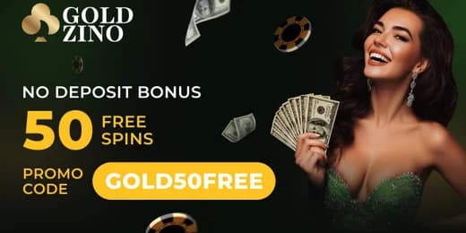 GoldZino – Welcome package: up to €1,500 + 150 Free Spins