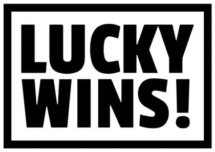 LUCKY WINS logo